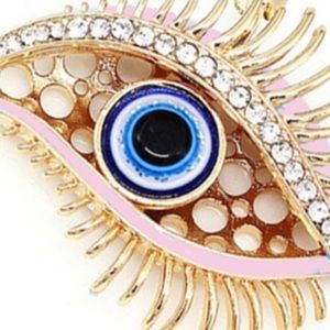 Betsy Johnson NWT evil eye pendant necklace